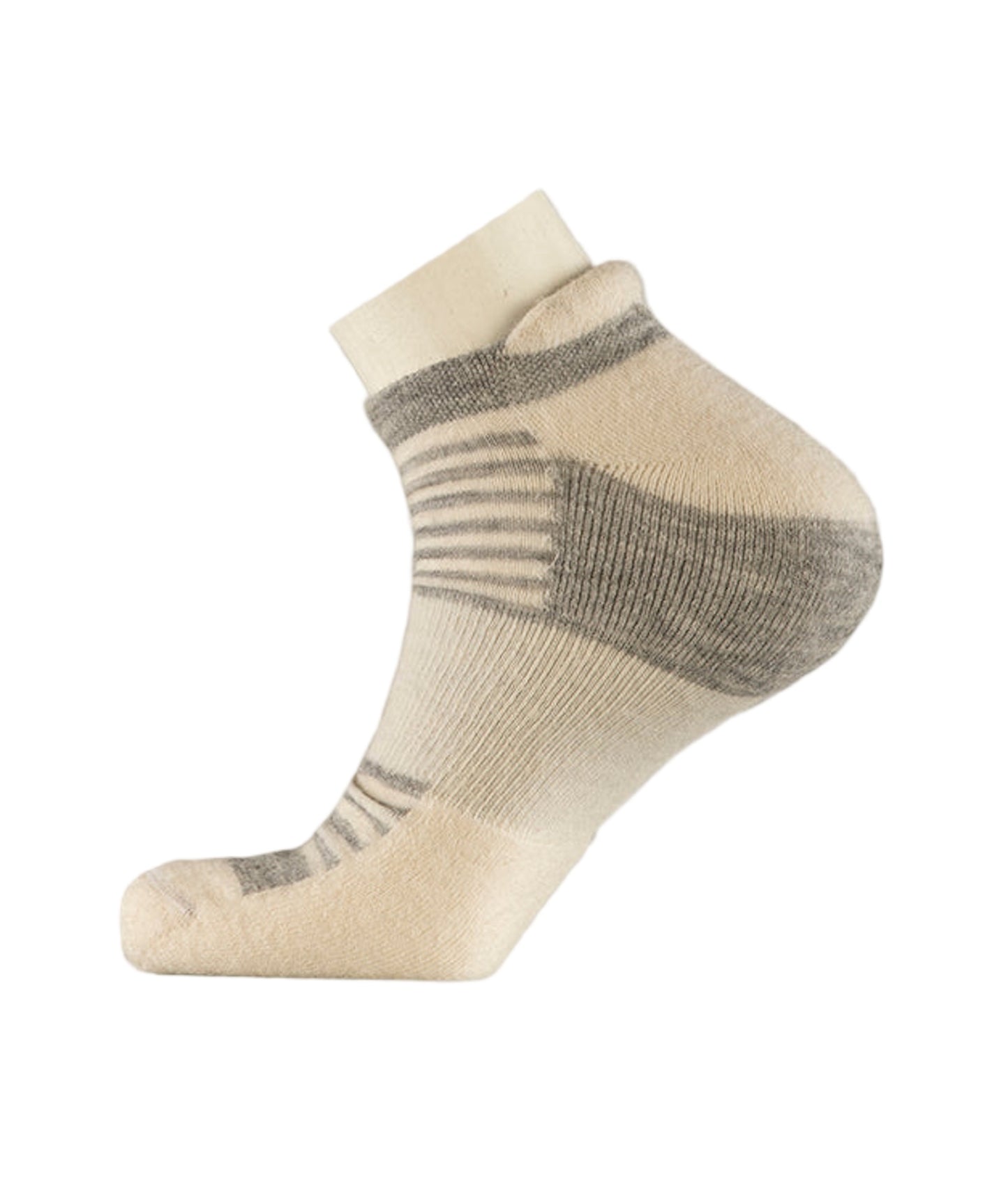 Alpaca Sports Ankle Socks - Natural White