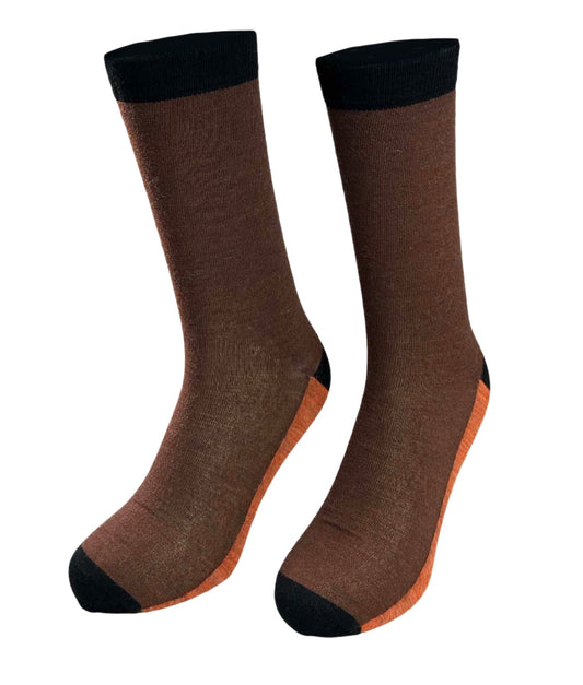 Men's Color Block Socks C002 - Sol Alpaca