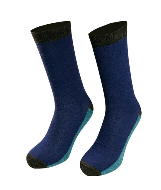 Men's Color Block Socks C003 - Sol Alpaca
