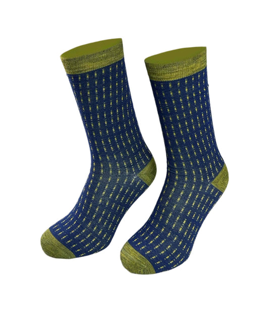 Men's Lines Interrupted Socks C003 - Sol Alpaca