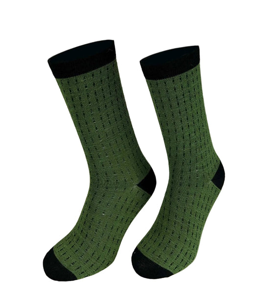 Men's Lines Interrupted Socks C004 - Sol Alpaca