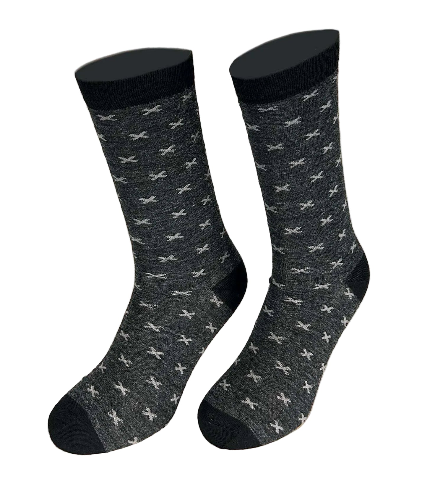 Men's Cross Socks C003 - Sol Alpaca