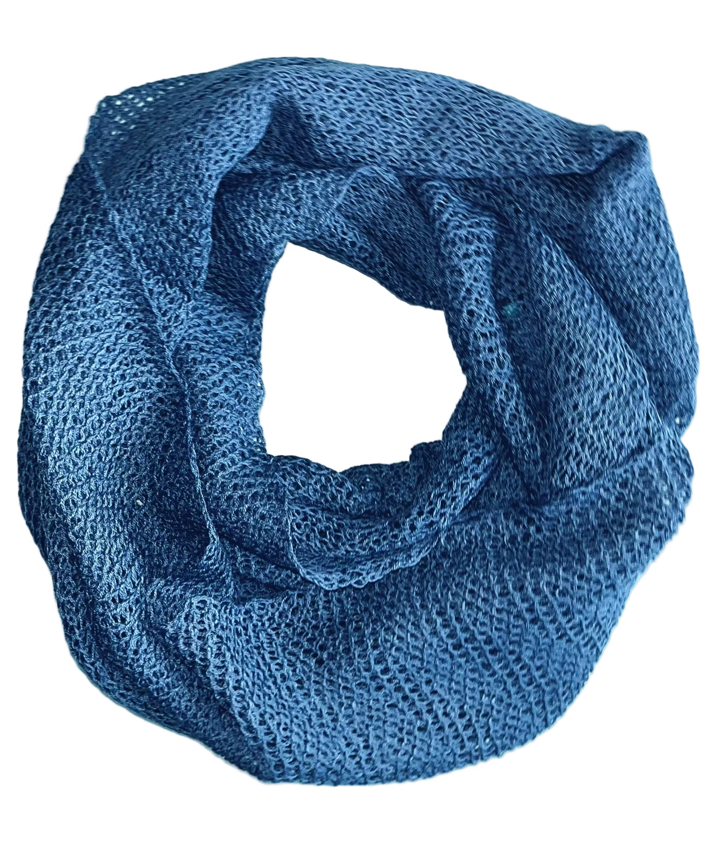 Infinity Scarf - Blue - Sol Alpaca