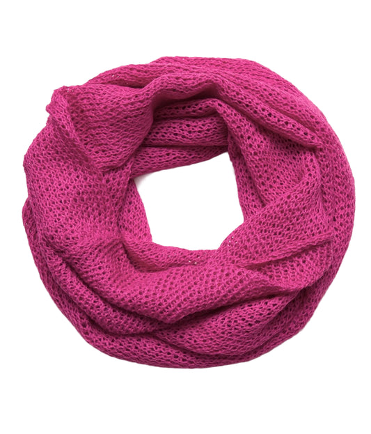 Infinity Scarf - Magenta - Sol Alpaca