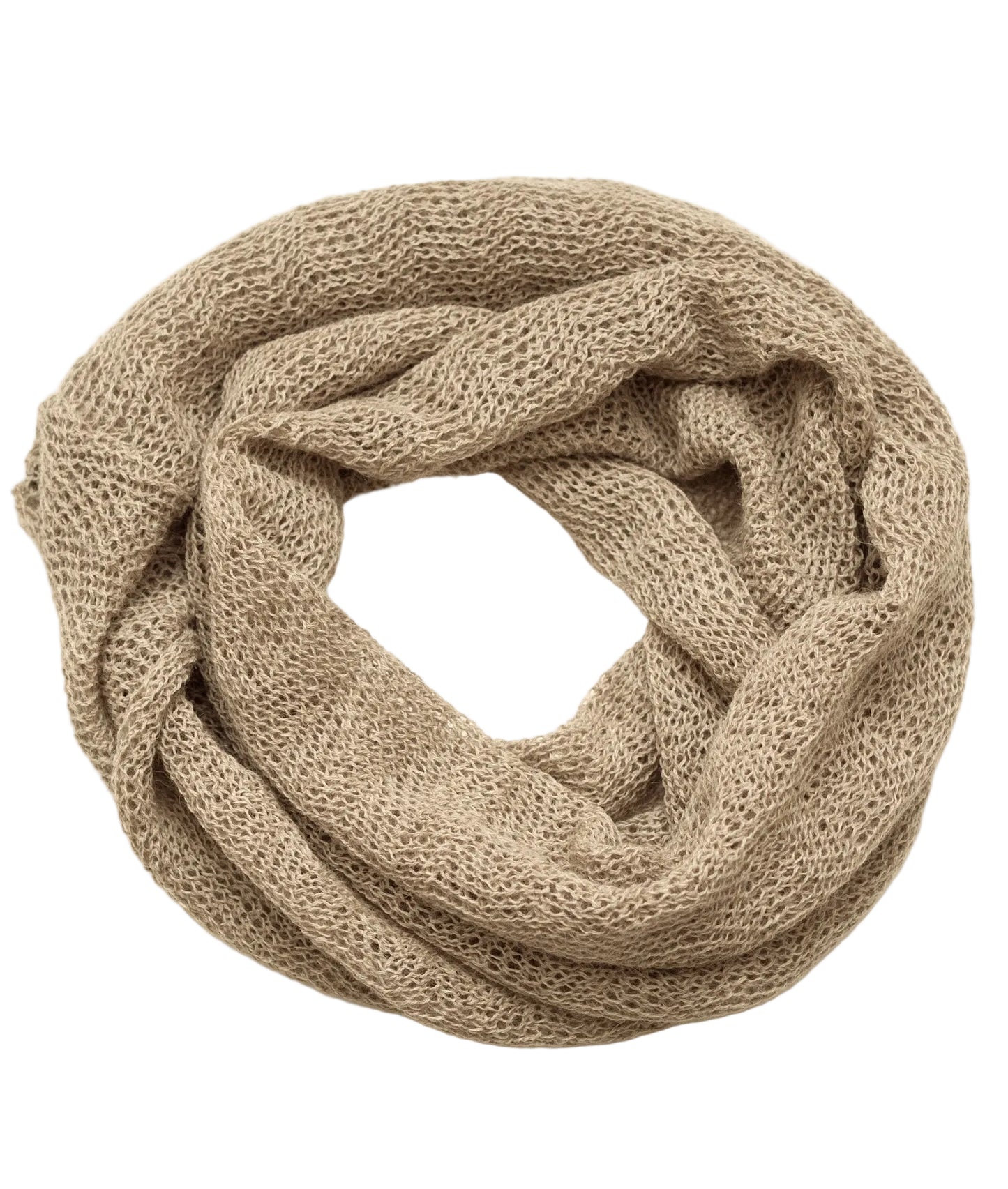 Infinity Scarf - Oatmeal - Sol Alpaca