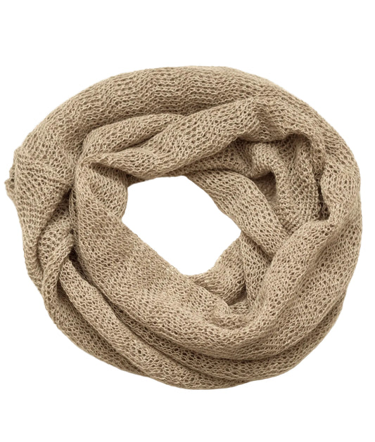 Infinity Scarf - Oatmeal - Sol Alpaca