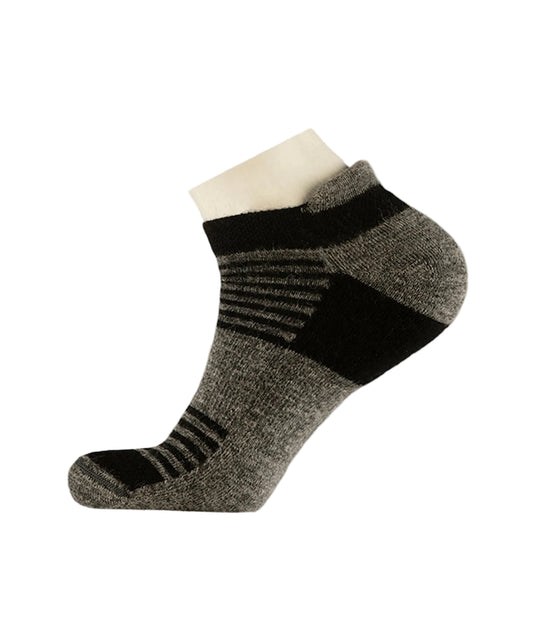 Alpaca Sports Ankle Socks - Grey